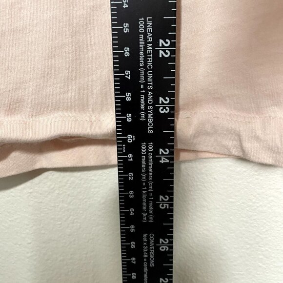 Nike Women's Medium The Nike Tee Swoosh Light Pink - Picture 5 of 6